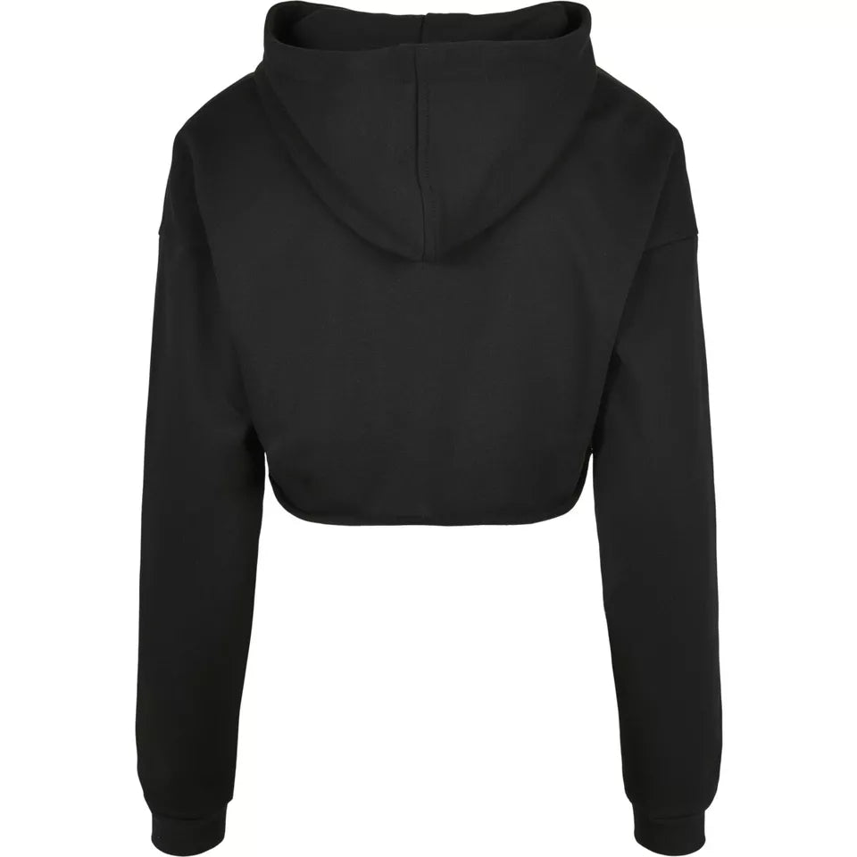 Oversized Relaxed Fit Heavyweight Cropped Hoodie